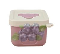 Mini Snack Container - Leakproof Reusable Sauce Box, Lidded Silicone Mini Food Container, Easy Release Snack Storage Cup | Portable Dressing Dipping Sauce Box for School Picnic Travel Hiking Office