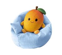 Mini Sofa - Doll Furniture 15x15x12cm, Fabric Washable | Tiny Plush Armchair for Young Imaginative Playroom Living Room Decor Small Scale Seating Component Decorative Ornament Home Present