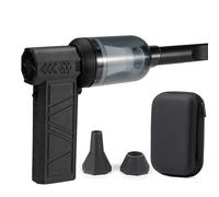 Mini soffiatore 2 in 1, aspirapolvere a la violenta, mini soffiatore a getto potente portatile
