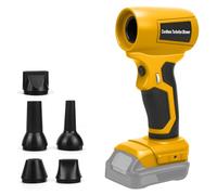 Mini soffiatore a batteria compatibile con Dewalt 20 V 18 V, 30 m/s, 130000 giri/min, motore senza spazzole, 5 ugelli inclusi, leggero e portatile per terrazza, prato, pulizia auto e campeggio (senza