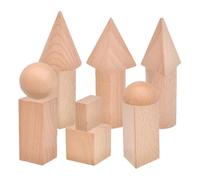 Mini Solidi geometrici - di apprendimento, modelli di Forma tridimensionale | Kit di Manipolazione per l'insegnamento della matematica didattica | Generatore di Concetti Spati