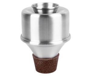 Mini Sordina per Tromba Pratica Muta Ideale per Bambini Adulti Principianti con Tono Eccellente Design Corpo Dritto Facile da Trasportare Adatto a Jazz Orchestra Sinfonica Solo in