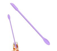 Mini spatola in silicone, set di spatole in silicone, cucchiaio per ceralacca per ceralacca, spatola, raschietto riutilizzabile per cucina, cucina, bellezza, trucco, cosmetici, lozioni, tavolozza