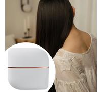 Mini spazzola lisciante per capelli con 3 temperature regolabili, pettine