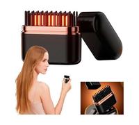 MINI SPAZZOLA PETTINE LISCIANTE CAPELLI PORTATILE USB SENZA FILI CON CONTROLLO T
