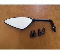 MINI SPECCHIETTO RETROVISORE lato SINISTRO UNIVERSALE attacco a filetto M8-M10