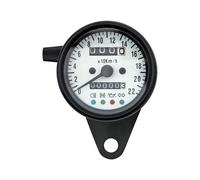 Mini speedo LED 2: 1 kmh. nero con frontalino bianco