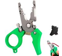 Mini Spelafili Multiuso, Pinza Spelafili Portatile 6 In 1, Pinza Spelafili E Pinza Spelafili, Nuovo Aggiornamento 2025, Strumento Compatto Multiuso 12 In 1 Per Riparazioni Domestiche(1PC)