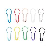 Mini Spille da Balia, 300 Pezzi Spille da Balia Etichetta a Forma di Zucca Spille da Balia Artigianali 300 Pezzi Clip Metalliche Colorate Calabash Accessori per Abbigliamento