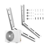 Mini Split Brackets For Outside - Metal 35x45cm | Wall Mount Condenser Shelf Stand | Heavy Duty Air Conditioner Support Rack For Outdoor Compressor House Dorm Apartment Ceiling Installation Use