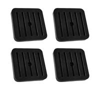 Mini split-pad, set di 4 tappetini assorbenti, cuscinetti antivibrazioni, per lavatrice, asciugatrice, climatizzatore, cyclette, di ventilazione, frigorifero,