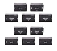 Mini splitter per iniettori POE, 5 V-48 V/2 A, adattatore Ethernet, RJ45 10/100 Mbp, Plug & Play, 10 pezzi