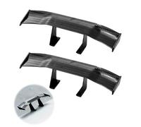 Mini Spoiler Auto Universale SRLWMYI 2 pezzi Alettone Auto Universale Compatto senza foratura Adatto per rasaerba robotizzati luba 2 awd 5000 e worx Uso Generale Macchina Telecomandata Auto