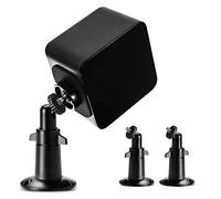 Mini staffa da parete per HTC Vive/Valve Index/Vive PRO Base Station, staffa universale da parete in metallo per sensore VR Rift (confezione da 2) - Viene fornita con biadesivo e chiodi da parete