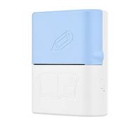 Mini stampante a domande sbagliate stampante termica tascabile portatile stampante web testo foto stampa senza inchiostro (colore: blu)