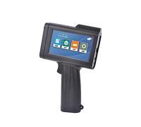 Mini stampante a getto d'inchiostro Piccola stampante a getto d'inchiostro portatile Piccola macchina di codifica online Imballaggio del nastro trasportatore Qr CodeBar Code Logo altezza di stampa reg