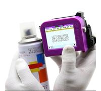 Mini Stampante a Getto D'inchiostro Portatile, Codificatrice a Getto D'inchiostro Portatile con Cartuccia da 40Ml + 28 Lingue Disponibili, per Numero di Lotto Data Logo Codice QR Codice a Barre