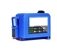 Mini stampante a getto d'inchiostro portatile da 2,8 '' con ugello da 12,7 mm for codice a barre Numero di data di Data di scadenza Mini stampante portatile Stampa multiformato(Include 1 Cartridge)