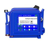 Mini stampante a getto d'inchiostro portatile Data di produzione Modello codice QR Macchina da stampa for etichette Bottiglia di plastica Il vetro metallico non sbiadisce Stampa multiformato(1 Printer