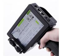 Mini stampante a getto d'inchiostro Stampante a getto d'inchiostro portatile intelligente, macchina for la codifica a getto di codici a barre QR con numero di lotto, asciugatura rapida permanente port