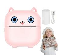 Mini stampante adesiva | Stampante per telefono portatile senza fili, etichettatrice portatile senza inchiostro per immagini, foto, diari, appunti, grafica, diagrammi anatomici