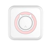 Mini stampante fotografica, stampante termica tascabile per la stampa di appunti degli studenti, diario, elenco, promemoria, stampante per etichette tascabili, Bluetooth wireless, compatibile con iOS