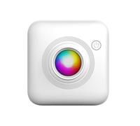 Mini stampante per etichette tascabile senza inchiostro, wireless, Bluetooth, etichette termiche, carta d'imbarco, stampa di foto, macchina portatile