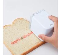 Mini Stampante Portatile a Getto D'inchiostro,Stampante Portatile Per Alimenti,Personalizzazione Dei Contenuti, Stampa Libera,Connettività Bluetooth,Adatta Per Panifici, Caffetterie E Uso Domestico