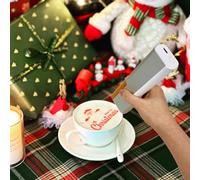 Mini stampante portatile per caffè, stampante a getto d'inchiostro portatile, penna digitale commestibile a getto d'inchiostro per torte, macaron, pane, caffè, buongustai, cucina artistica