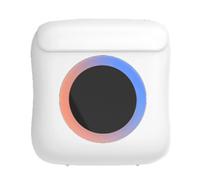 Mini stampante portatile wireless Bluetooth HD con luce colorata, compatibile con Android e iOS, in grado di stampare banche dati di domande, foto,
