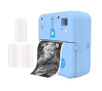 Mini stampante tascabile Fotocamera Stampa istantanea Macchina da stampa termica portatile Connessione wireless BT per etichetta con foto Elenco di artigianato fai da te Meno Note Diario Ricevute