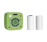 Mini stampante tascabile portatile per stampa termica istantanea di foto, etichettatrice, connessione wireless BT, compatibile con Android o iOS, supporto APP, etichetta per ricevute, promemoria,
