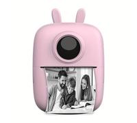 FOTOCAMERA STAMPA ISTANTANEA BAMBINI ROTOLO CARTA TERMICA FOTO VIDEO DIGITALE
