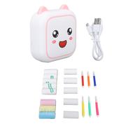 Mini stampante termica per bambini e impiegati, controllabile tramite app, wireless Bluetooth, senza inchiostro, con funzioni per la creazione di