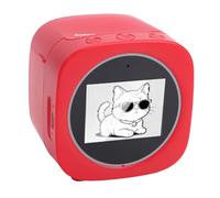 Mini Stampante Termica per Etichette Portatile con Scatola per Stampante per Adesivi Vocali AI con Display per Risultati di Stampa Accurati, Versatile Creatore di Adesivi per