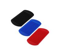 Mini stampo in silicone per cubetti di ghiaccio in miniatura, per sapone e candele, Jell-O, lavabile in lavastoviglie, set di 3 pezzi assortiti