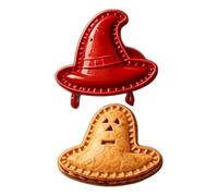 Mini stampo pressa torta salata, impasto tascabile | Set regalo per dolci tascabili con stampino per torte, per decorazioni natalizie, in ABS riutilizzabile