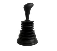 Mini stantuffo per lavello per sbloccare il lavello bloccato, design ergonomico per una rimozione comoda ed efficace degli intasamenti. Prestazioni durevoli, perfetto per uso domestico (nero)