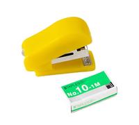 Mini Stapler - Portable Compact Stationery, Cute Tiny Paper Binder,Handy Fastening Tool | Included Stitching Pins, Students Office Workers Kids Adults Homework Paper Home Organization Desktop Device