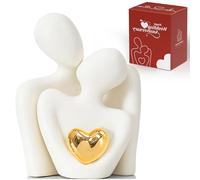 Mini Statua Coppia Amore, Soprammobile Moderno Decorazioni Casa, Scultura Astratta Love, Accessori Arredamento Casa Camera Da Letto, Regalo Anniversario Matrimonio Romantico
