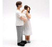 Mini statua dei membri della famiglia, scultura del personaggio per le