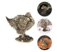 Mini statua in ottone della Turchia Statua di animali in ottone in miniatura