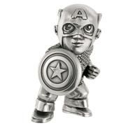 Mini statuetta Capitan America in peltro della collezione Royal Selangor rifinit
