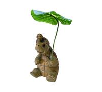 Mini statuetta con tartaruga - ornamento animale di mare in resina, decorazione per serbatoio 'acquario, pezzo di paesaggio del giardino delle fiabe, piccola statua carina tartaruga | Perfetta per