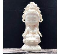 Mini statuetta di Buddha statua decorazione per auto bambole in miniatura fatte