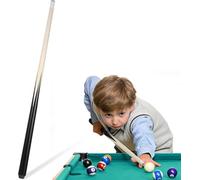 Mini stecca da biliardo, 48,3 cm, in legno, per bambini, per imparare a fare pratica con spazi ristretti, tavolo da biliardo bello