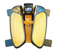 Mini Stepper per Esercizi, Stepper per Scale Fitness con Bande di Resistenza e Monitor, Step Machine Indoor per Allename