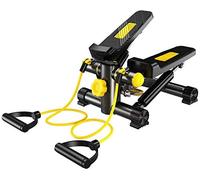 Mini Stepper per Scale Indoor Air Climber Twist Stepper per Scale per Esercizi con Fascia di Resistenza e Display