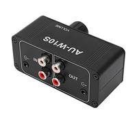 Mini Stereo Audio Preamplificatore Amplificatore per Cuffie Regolatore di Volume Mini Mixer Audio con Uscita Jack 3.5mm per Piccoli Club o Bar