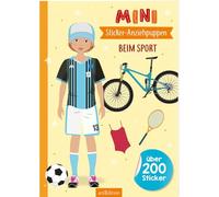 Mini-Sticker-Anziehpuppen - Beim Sport: Über 200 Sticker